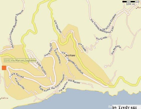 Map of Positano | Residence in Positano | Image #4/4 | 