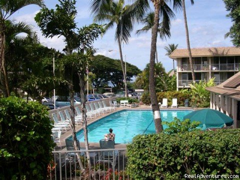 Lounge by the pool, go for a swim | Maui Condo Rental By Beach From $165nt -kihei Maui | Image #3/12 | 
