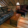 Hidden Falls Cabin-romantic and Secluded Upstairs sitting room