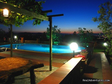 THE SWIMMING BY NIGHT | Charming Bedbreakfast Situated In Chianti Florence | florence impruneta, Italy | Bed & Breakfasts | Image #1/2 | 