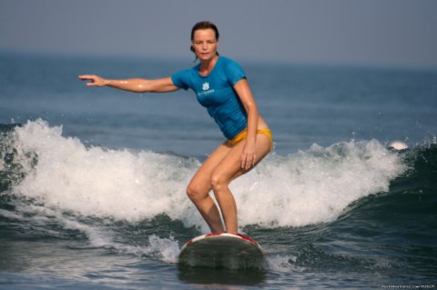 Specializing in Beginner Surf Lessons for Women