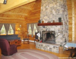 Escape to Maine in a Cozy Log Cabin | Rockwood, Maine Vacation Rentals | The Forks, Maine