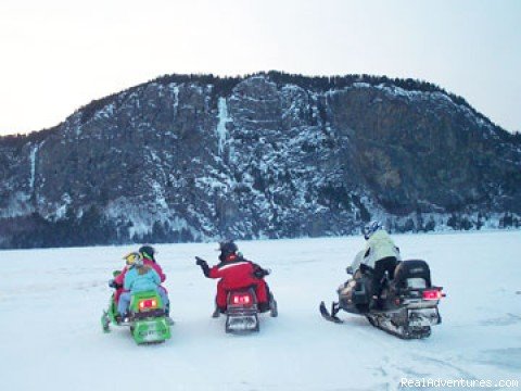 Snowmobiling Opportunities | Escape to Maine in a Cozy Log Cabin | Image #8/8 | 