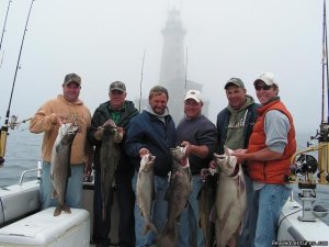 World Class Lake Trout Fishing at Stannard Rock | Central, Michigan Fishing Trips | Egg Harbor, Wisconsin