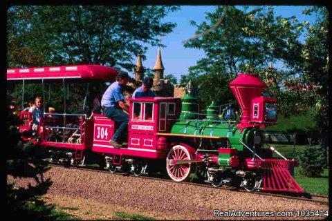 Take a ride on the Storybook Land Train