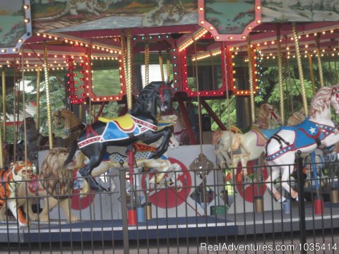 Take a ride on the Land of Oz Carousel | Image #7/11 | Wylie Park Campground & Storybook Land theme park