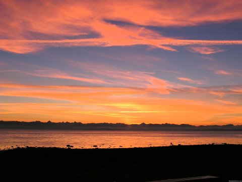 Sunset in Johnstone Strait