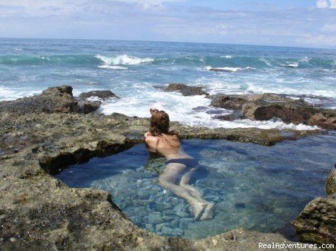 Tide pools at the beach | Luxury Rainforest Wildlife Lodge - Osa Peninsula | Image #7/11 | 