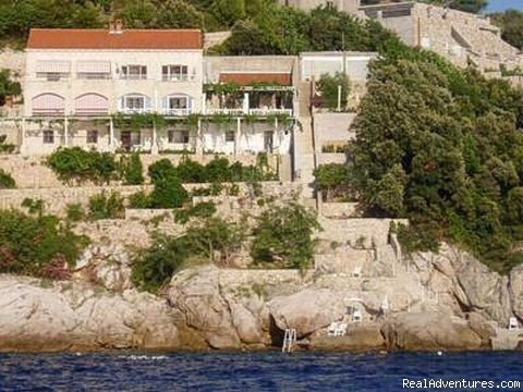 Apartments Bajo Front View | Apartments Bajo in Dubrovnik, at the sea shore | Dubrovnik, Croatia | Vacation Rentals | Image #1/5 | 