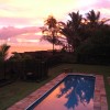 Hale Mar: Luxury Oceanfront Home w Pool & Hot Tub Sunrise over the Pacific and the pool