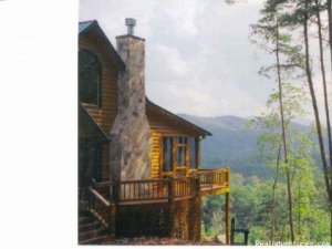 Beautiful vacation log cabins in Blue Ridge, Ga.