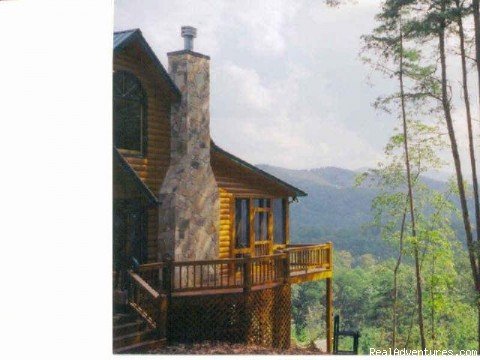 One of our log cabin properties | Beautiful vacation log cabins in Blue Ridge, Ga. | Blue Ridge, Georgia  | Vacation Rentals | Image #1/5 | 