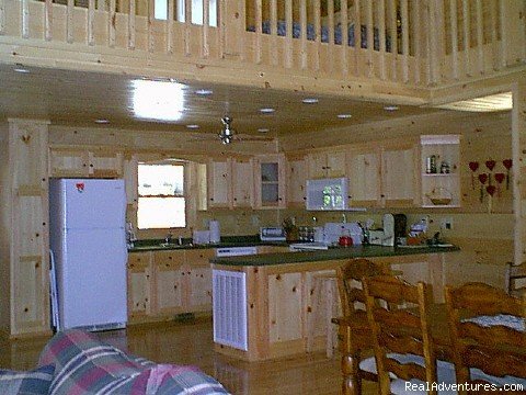 completely equipped kitchens | Beautiful vacation log cabins in Blue Ridge, Ga. | Image #4/5 | 