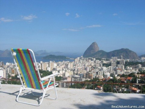 View from rooftop terrace | A Real Adventure in Rio at Pousada Favelinha | Rio de Janeiro, RJ, Brazil | Hotels & Resorts | Image #1/7 | 