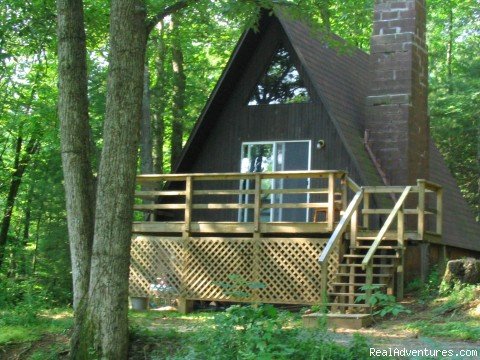 The A-Frame Cottage @ Montfair | Nature, Comfort & Simplicity, Virginia Cottages | Crozet, Virginia  | Vacation Rentals | Image #1/14 | 