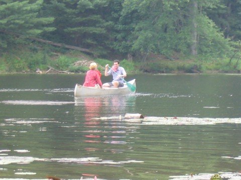Canoe in our Lake | Nature, Comfort & Simplicity, Virginia Cottages | Image #2/14 | 