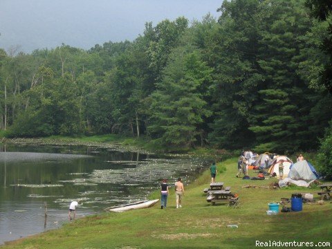 Group Camping on Lake front | Nature, Comfort & Simplicity, Virginia Cottages | Image #7/14 | 