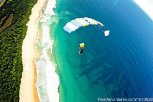 14,000ft Tandem Beach Skydive Sydney