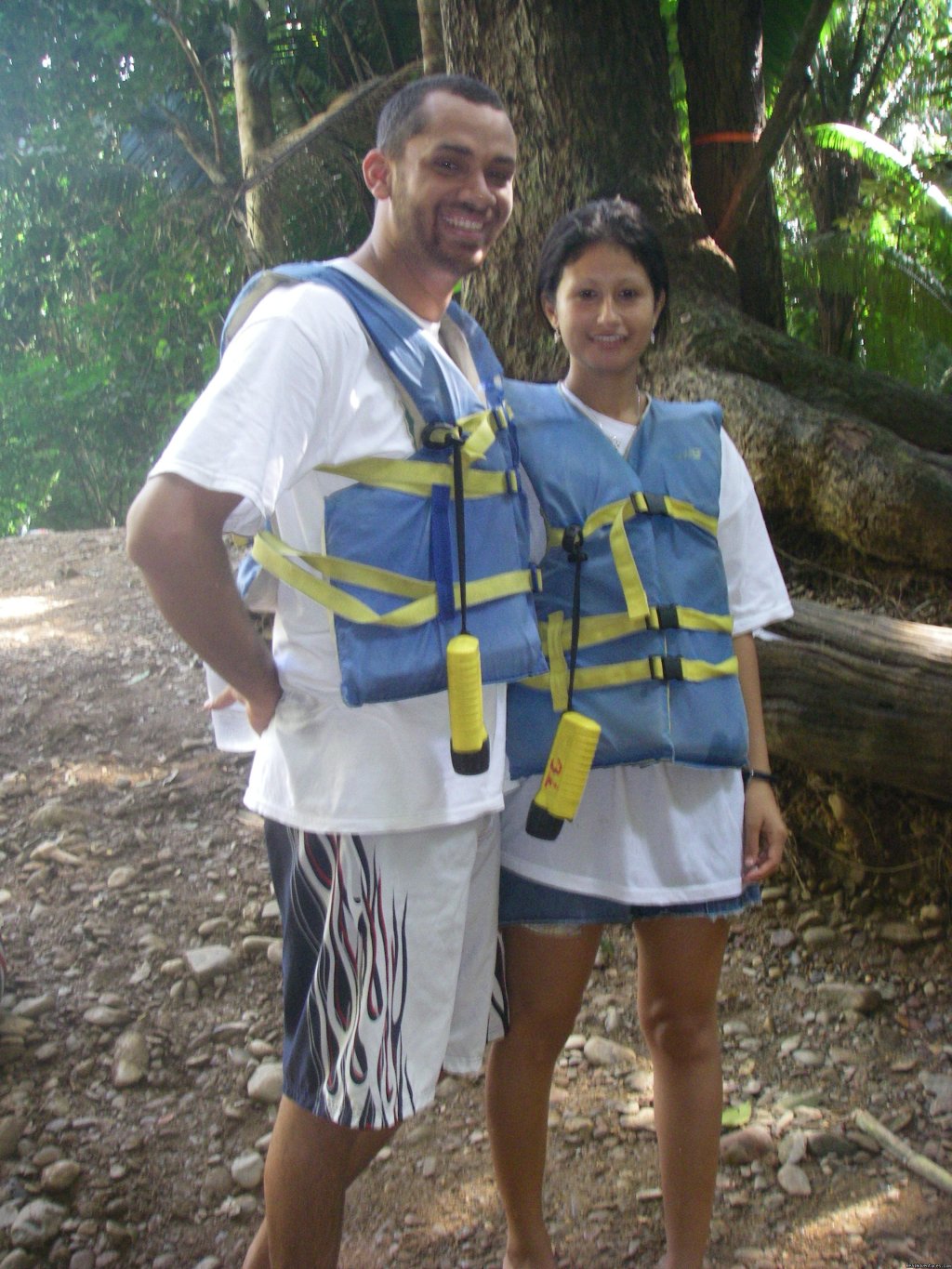 Guests prepared to go Cave Tubing | Belize Archaeology, Caves, Rainforest, Reef Tours | Image #5/10 | 
