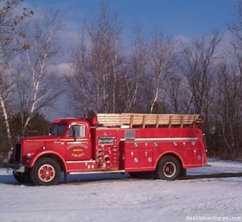Fire Truck -  Rides | Image #3/9 | Family Camping, Cabin Rental, RV Full Hook up