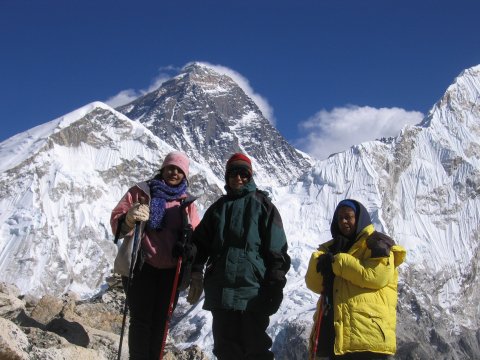 View from Kalapather, Everest base camp