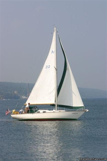 Sailing On Seneca Lake | Cobtree Vacation Rental  Resort - Finger Lakes, NY | Image #9/12 | 