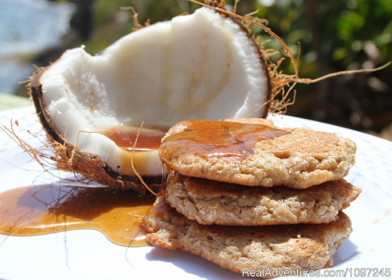 Wow Whole Grain Coconut Pancakes | Back to Eden Strawberry Fields Together Jamaica | Image #3/22 | 