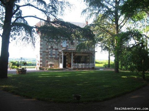 the house from the park | bed  breakfast & rental Tours Amboise loire valley | Image #2/13 | 