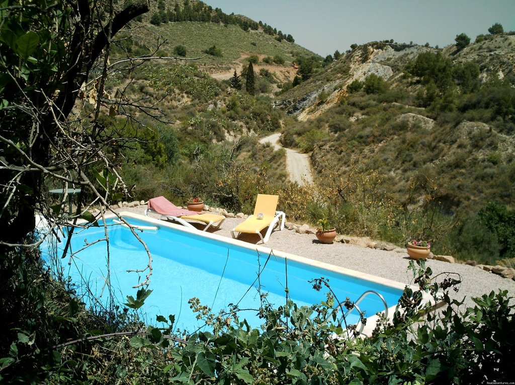 Pool area | Rural villa La huerta sierra Espuna Spain | Image #2/3 | 