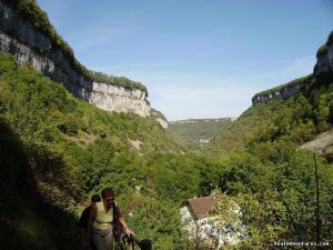 gite in the Jura, waterfalls and lakes