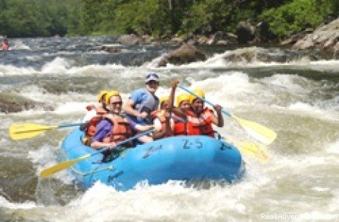 Whitewater rafting on Zoar Gap | Rafting and Zip Line Adventures in Massachusetts | Image #12/15 | 