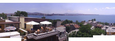 The hotel and entrance of Bosphorus | beneath the shadow of the great Empires:Hotel Alp | istanbul, Turkey | Bed & Breakfasts | Image #1/11 | 