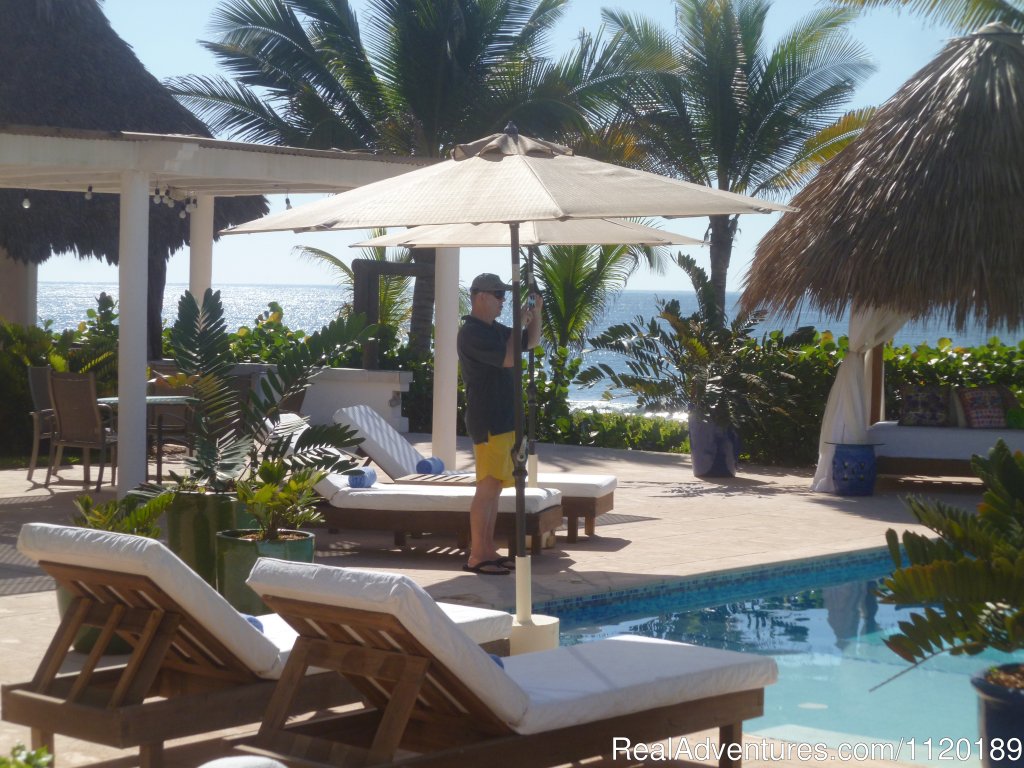 Tom, a guest from Miami, taking pictures. | Oceanfront getaway San Miguel del Mar | Image #9/26 | 