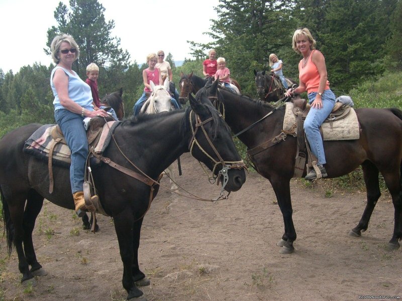 Group of Horses | Fantastic Horseback Riding in Yellowstone Country | Image #5/15 | 
