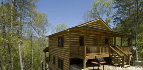 Exterior View | Over The Edge Cabin-A place to unwind | Topton, North Carolina  | Vacation Rentals | Image #1/13 | 