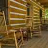 Over The Edge Cabin-A place to unwind Front Porch