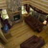 Over The Edge Cabin-A place to unwind Living Room from Loft