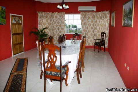 Formal Dinning Room with Ocean View | Ocho Rios OceanView Villa: Free night | Image #3/8 | 