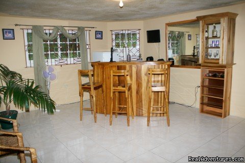 Ocean View Villa Recreation Room/Bar | Ocho Rios OceanView Villa: Free night | Image #8/8 | 