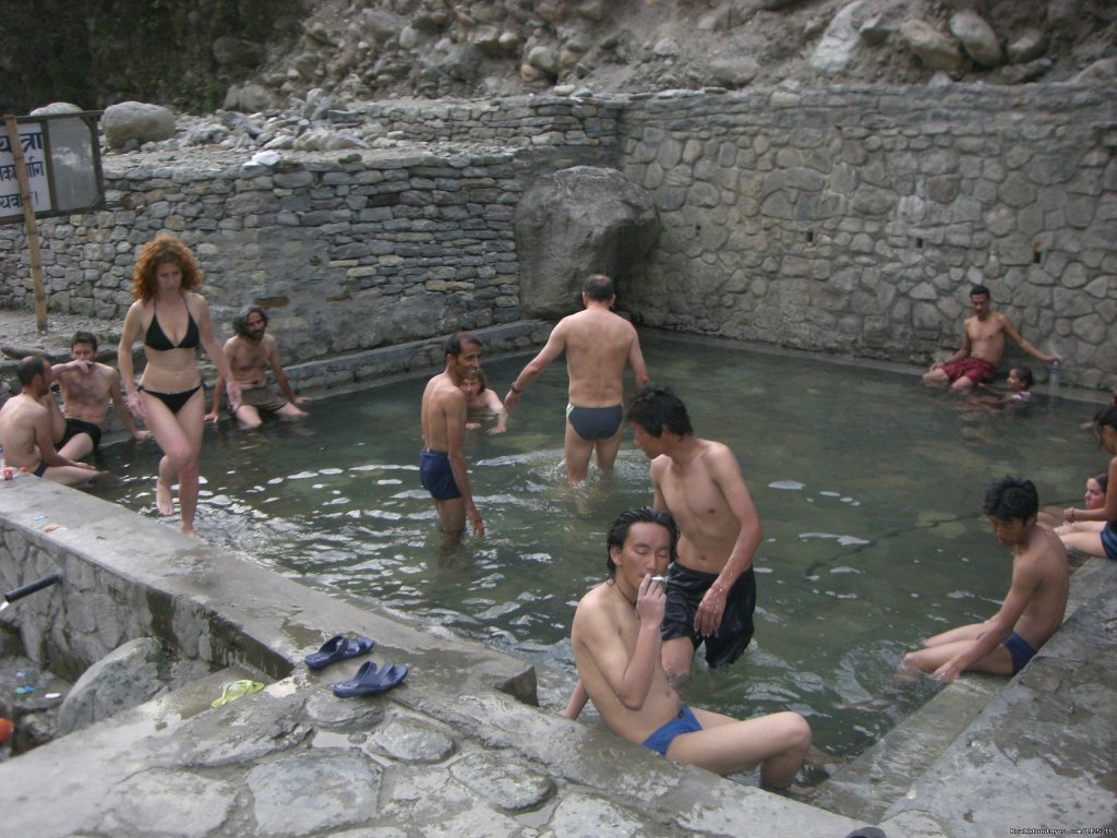 Hot spring | Annapurna  Circuit  Trek Nepal | Image #11/21 | 