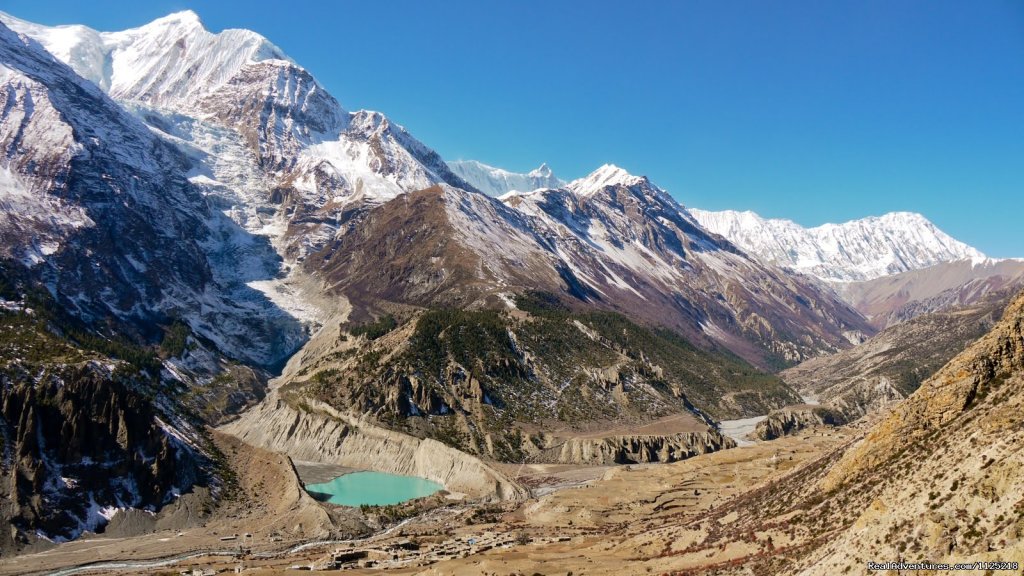 Gangapurna glacier & Lake | Annapurna  Circuit  Trek Nepal | Image #17/21 | 