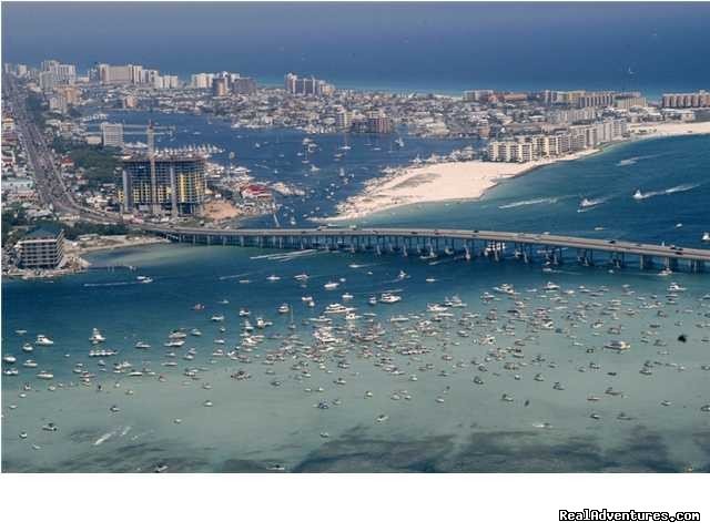 The Destin Harbor, The East Pass & Gulf of Mexico | Most Unique Location in Destin   Sept: $99/nt | Image #5/16 | 