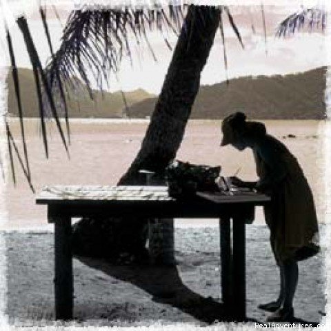 Writing at the Beach | Writing Poetry on the Sacred Island of Moloka'i | Image #2/3 | 