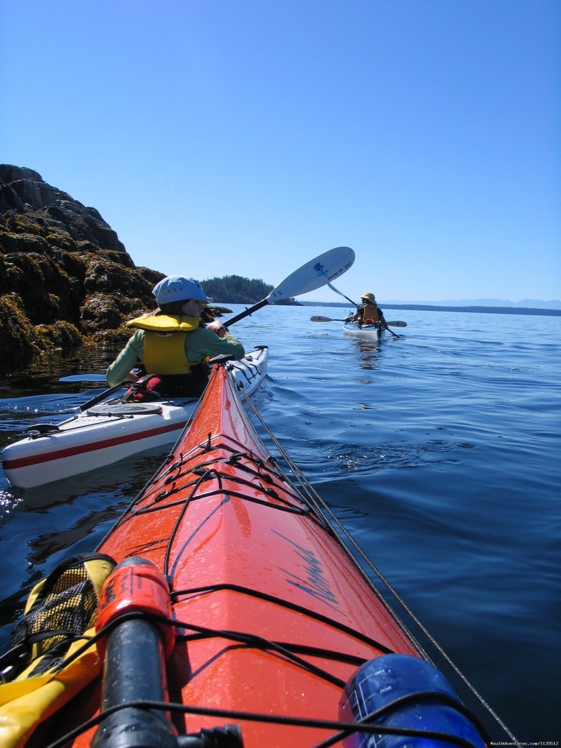 Family Paddling Copeland Islands | Sea Kayak Tours Desolation Sound, British Columbia | Image #3/25 | 