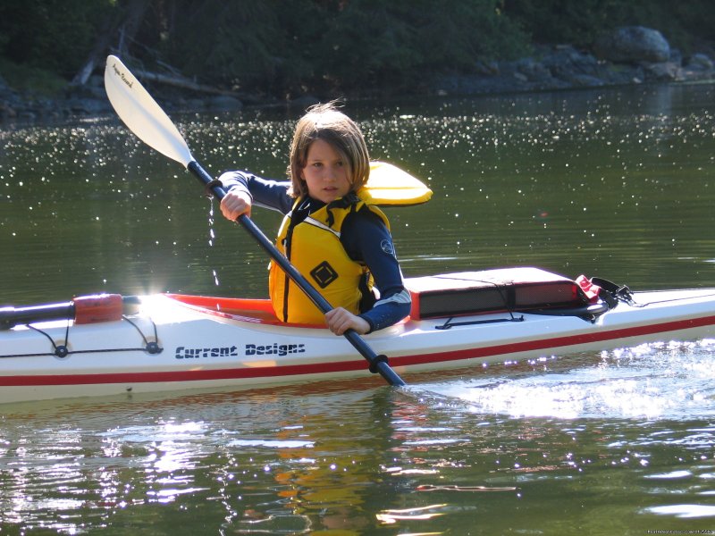 Dynamic Kayaking for Kids | Sea Kayak Tours Desolation Sound, British Columbia | Image #5/25 | 