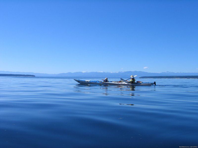 Vancouver Island in the distance | Sea Kayak Tours Desolation Sound, British Columbia | Image #24/25 | 