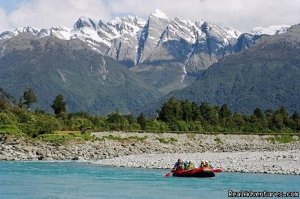 Heli Rafting, half day to Multi day Adventures | Franz Josef, New Zealand Rafting Trips | Pacific Adventure Travel