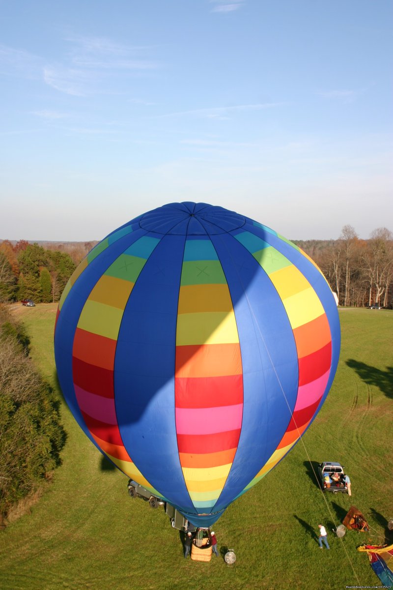 Sunrise in a Hot Air Balloon with Eagles WIngs | Image #16/23 | 