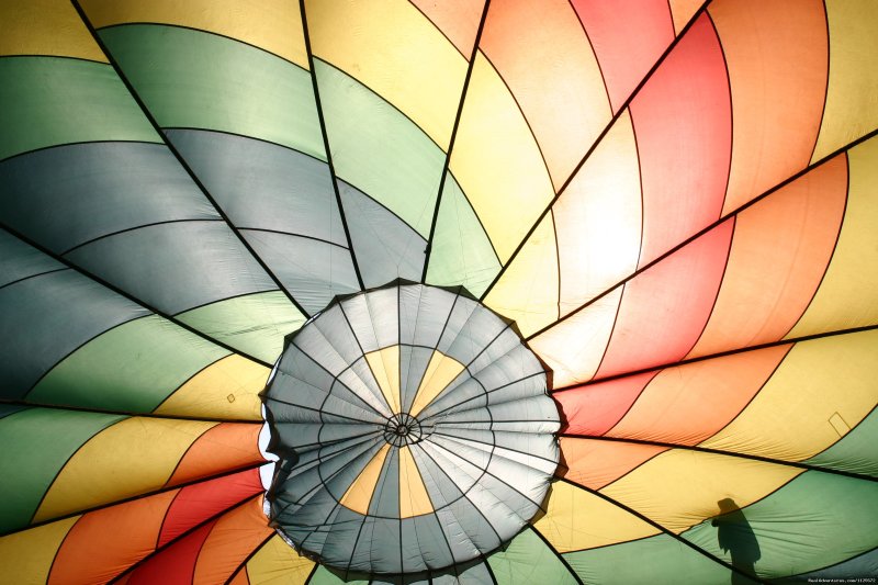 Sunrise in a Hot Air Balloon with Eagles WIngs | Image #8/23 | 