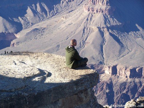 Meditating | Grand Canyon Tours by Grand Adventures | Image #3/4 | 